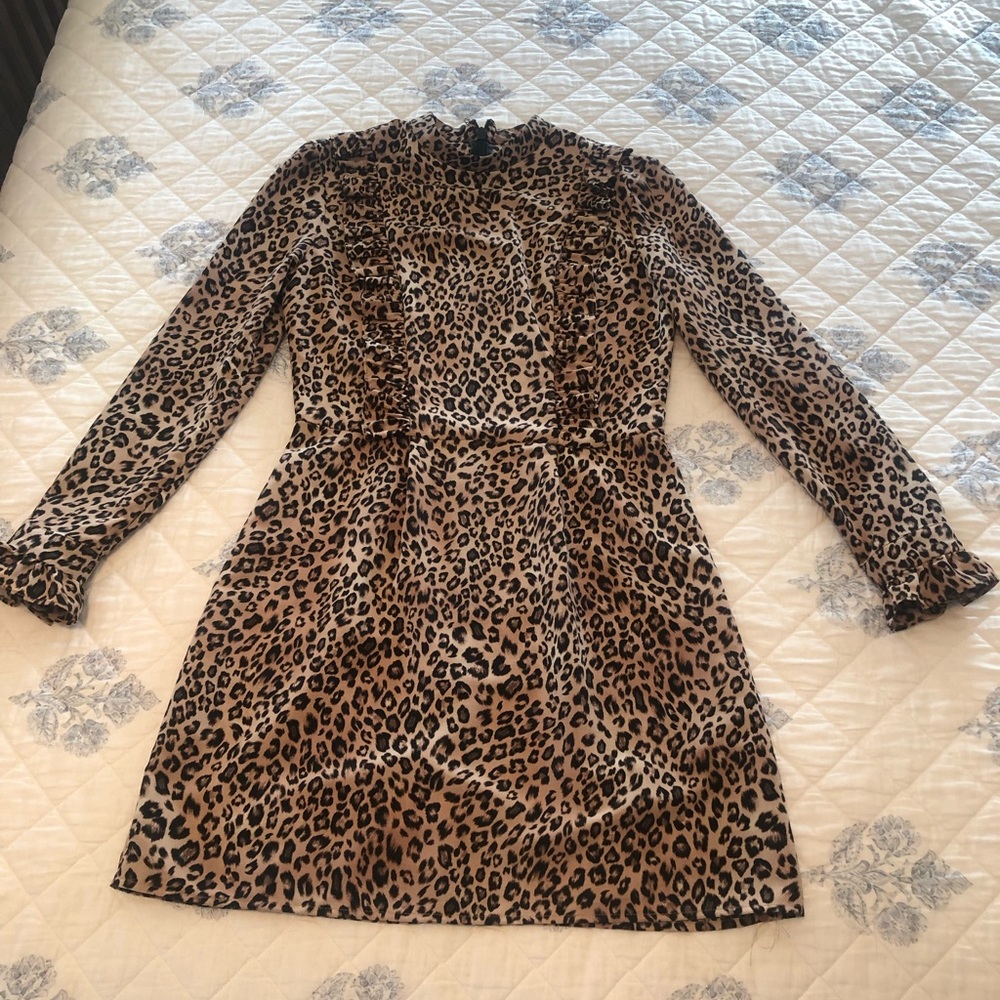 Topshop Ruffled Mini